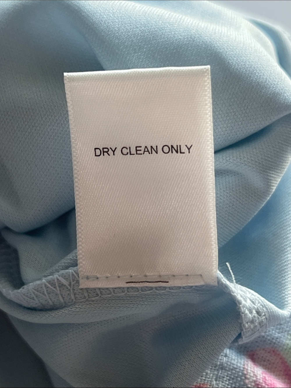 🆕 Altar'd State Floral Mini Dress Baby Blue Medium - Picture 15 of 17